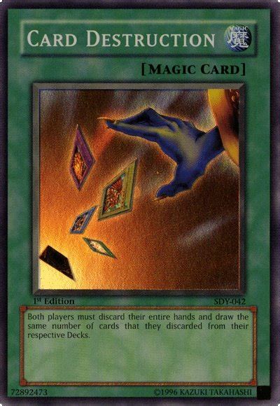 Card Errata:Card Destruction .